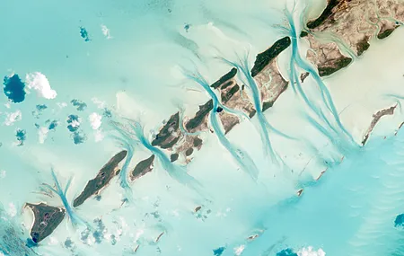 地球 鸟瞰 风景 青色 天空 云 湖水 电脑壁纸 4K壁纸