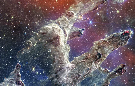 星云 太空 恒星 太空望远镜 伽利 红外 宇宙 星空 未来 电脑壁纸 4K壁纸