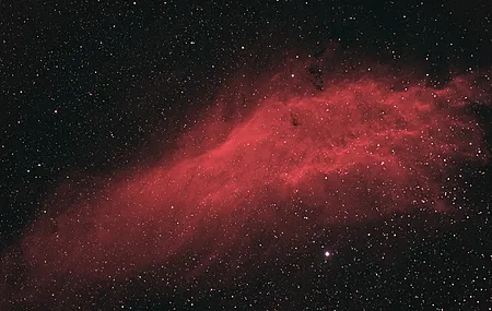 空间 伽利 星星 空间 艺术 AI艺术 红色  电脑壁纸 4K壁纸