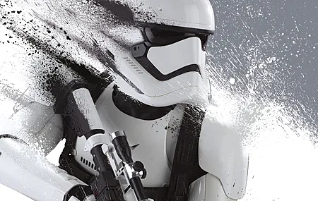 士兵 星球大战 原力觉醒 灰色 科幻 电影 爆破者  电脑壁纸 4K壁纸