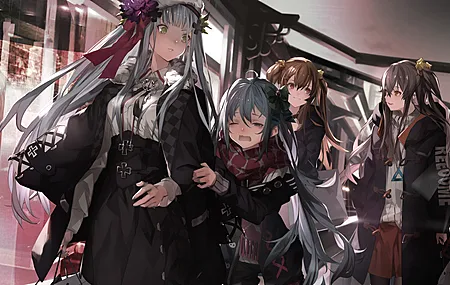  少女前线 动漫 女孩 游戏 二次元 电脑壁纸 4K壁纸