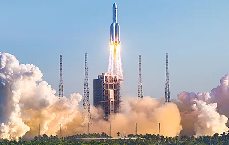 火箭 科技 军事 机械 运载火箭 发射  电脑壁纸 4K壁纸