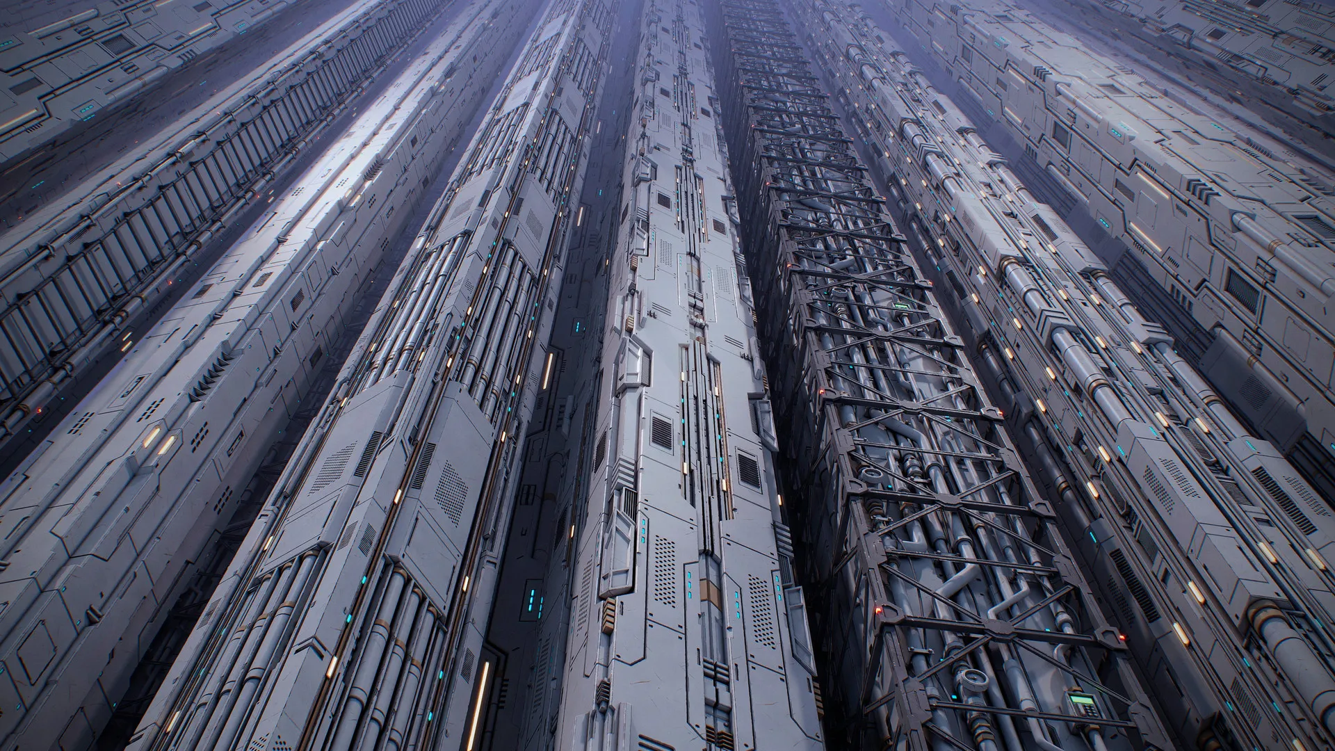 科幻 未来 科技 飞船 宇宙 游戏 太空 电脑壁纸 4K壁纸