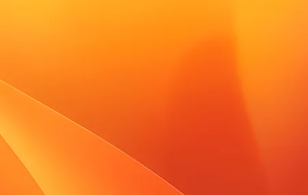 橙色 背景 鲜花 花朵 植物 浅色 抽象 AI艺术  4K壁纸