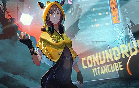 女人 黑发 动漫女孩 艺术 数码 绘画 棕色 眼睛 紧身衣 青色 赛博朋克 电脑壁纸 4K壁纸