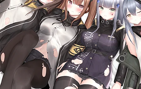 少女前线 女人 动漫 动漫女孩 衣服 战斗 电脑壁纸 4K壁纸