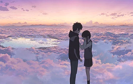 新海诚 你的名字 动漫 动画 情侣 治愈 电脑壁纸 4K壁纸