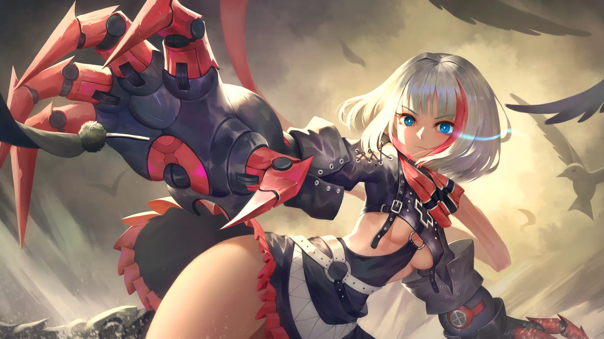 动漫女孩 动漫 碧蓝航线 海军上将 机甲 游戏 电脑壁纸 4K壁纸