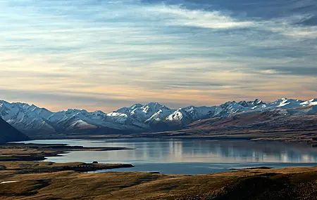 风景 湖泊 山脉 自然 天空  电脑壁纸 4K壁纸