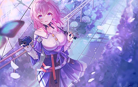 眼睛 星际 铁路 动漫 动漫女孩 手套 相机 花瓣 花 伞 树叶 蝴蝶  电脑壁纸 4K壁纸