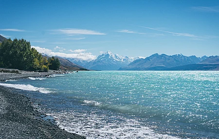 风景 自然 湖 湖泊 山脉  电脑壁纸 4K壁纸