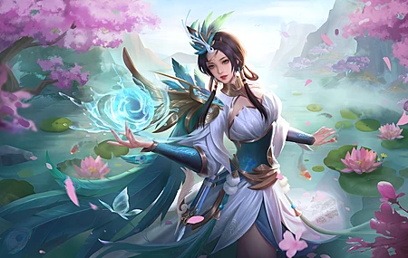 游戏CG 角色 王者荣耀 游戏 艺术 立绘 角色 绘画  电脑壁纸 8K壁纸