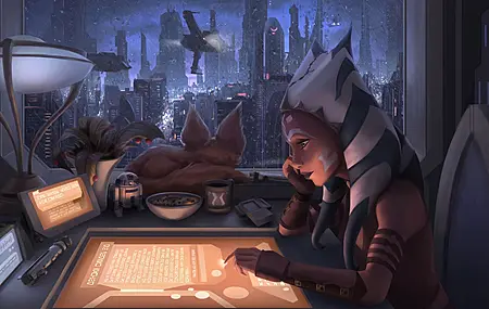 星球大战 战争 猫 光剑 饼干  电脑壁纸 4K壁纸