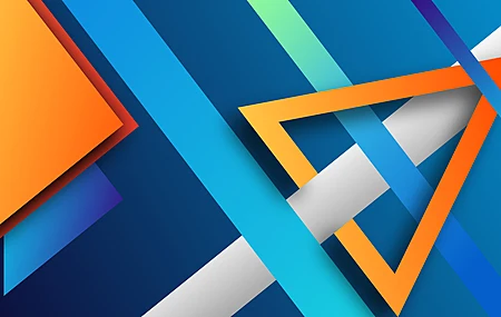 抽象 极简主义 多彩 线条 AI艺术 电脑壁纸 8K壁纸