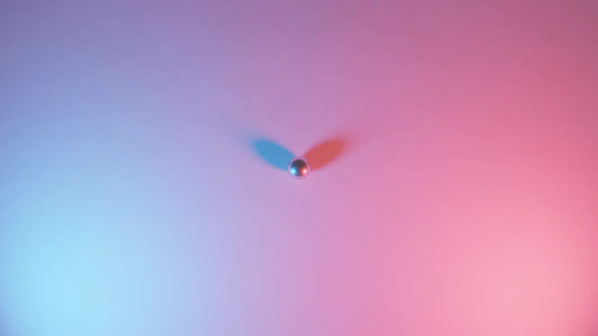 数字艺术 抽象 球体 灯光 渐变 极简主义 简单背景 粉红色  电脑壁纸 4K壁纸