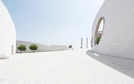 建筑 树木 房屋 天空 极简主义 白色 风景 电脑壁纸 4K壁纸