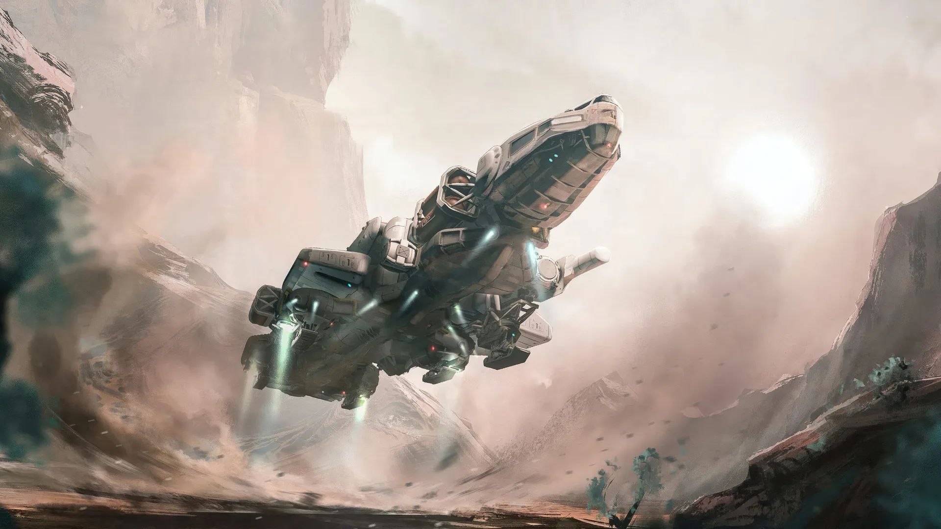 游戏 艺术 数字艺术 宇宙飞船 太空 概念设计 宇宙  电脑壁纸 4K壁纸