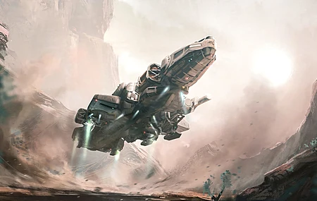 游戏 艺术 数字艺术 宇宙飞船 太空 概念设计 宇宙  电脑壁纸 4K壁纸