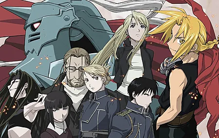 金发 黑发 炼金术士 动漫 动漫女孩 动漫男孩  电脑壁纸 4K壁纸