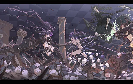 动漫 动漫女孩 数字艺术 艺术品 黑岩射手 明日方舟 暗黑 电脑壁纸 4K壁纸