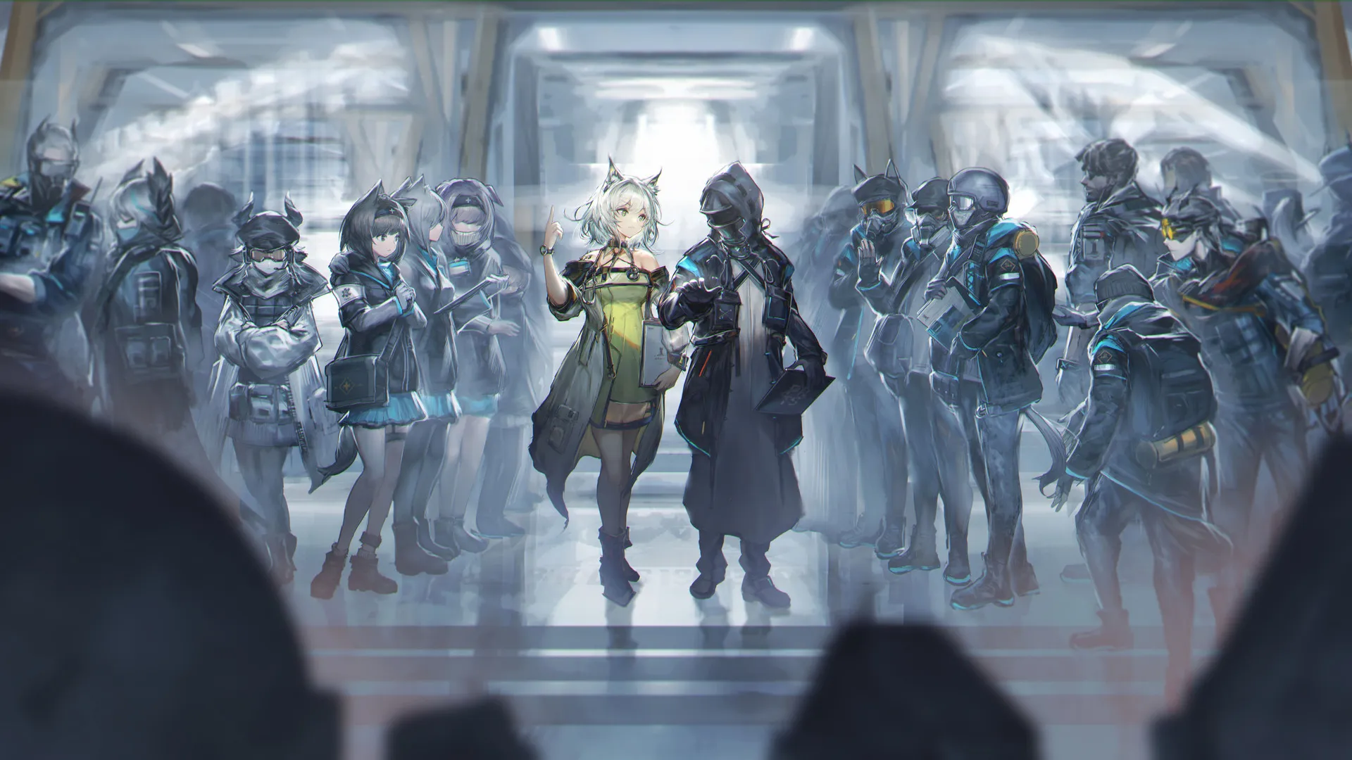 动漫 动漫女孩 武士 卡西 武士 明日方舟 电脑壁纸 4K壁纸