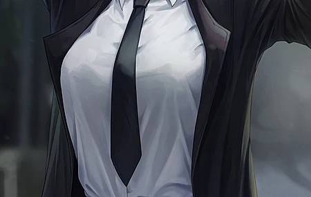 动漫 动漫女孩 电锯人 力量 动画 手机壁纸 4K壁纸