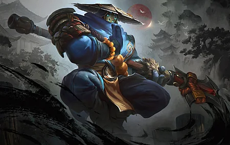 英雄联盟 游戏 角色 数字艺术 LOL 绘画 立绘 电脑壁纸 8K壁纸