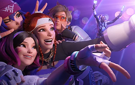 守望先锋 游戏 角色 女孩 微笑 暴雪娱乐  电脑壁纸 4K壁纸