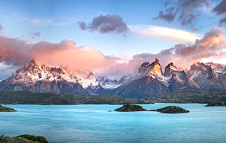 摄影 风景 湖泊 山脉 云 自然 环境 水 阳光  电脑壁纸 8K壁纸