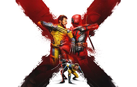 金刚狼 死侍 艺术品 超级英雄 漫威 电影 影视 电脑壁纸 4K壁纸