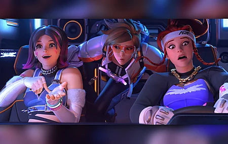 守望先锋 游戏 角色 女孩 暴雪娱乐 艺术 数字艺术  电脑壁纸 4K壁纸