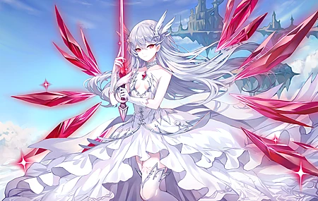 谢亚 动漫 动漫女孩 服装 剑  4K壁纸