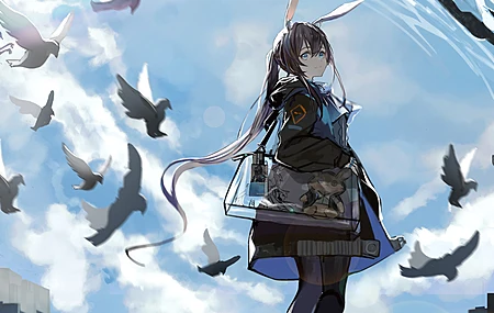 阿奈特 阿米亚 动漫女孩 兔子女孩  4K壁纸