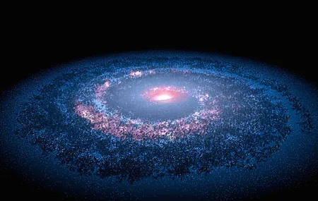 黑色背景 AI艺术 宇宙 空间 银河系 4K壁纸
