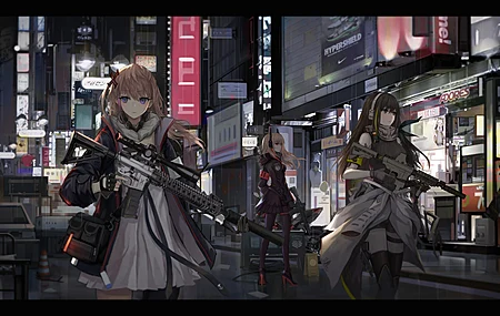 武器 动漫 动漫女孩 少女前线 8K壁纸