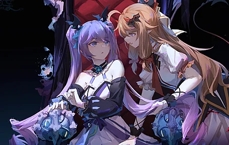 女孩 魔域边缘 动漫女孩  4K壁纸