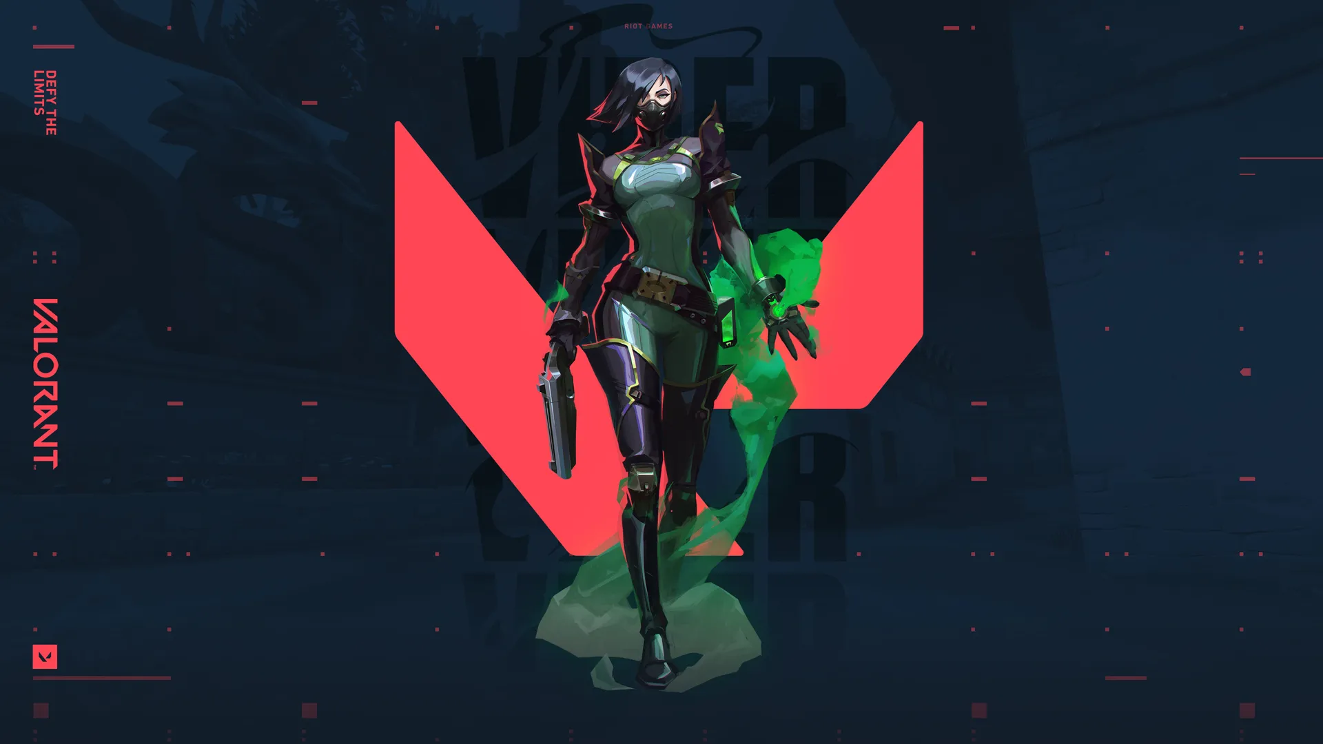 女性 游戏CG角色 毒蛇 4K壁纸