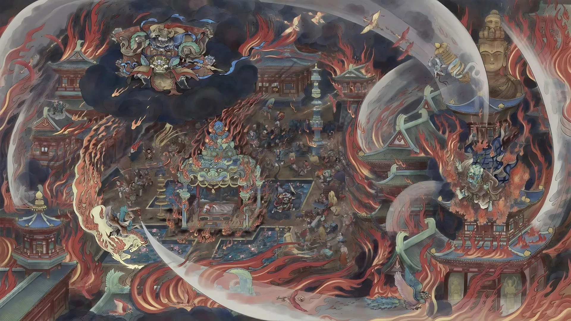 黑色神话 悟空 游戏画面 电子游戏 4K壁纸