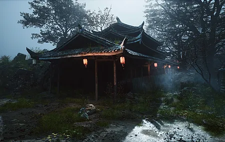 PC游戏 游戏科学 黑色神话 悟空 寺庙 4K壁纸