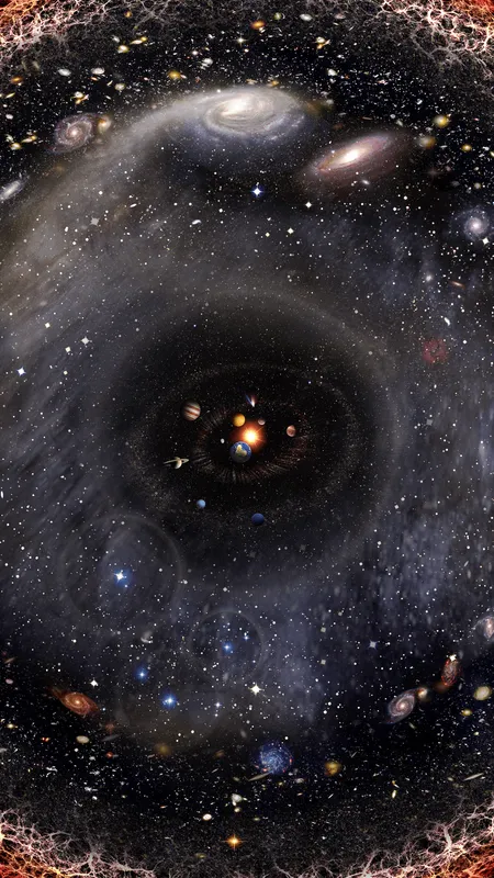 金星 地球 月亮 木星 土星 天王星 海王星 行星 太阳系 空间 宇宙 银河系 伽利 恒星 简单背景 流星 陨石 星座 火星 手机壁纸 4K壁纸