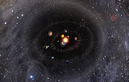 金星 地球 月亮 木星 土星 天王星 海王星 行星 太阳系 空间 宇宙 银河系 伽利 恒星 简单背景 流星 陨石 星座 火星 手机壁纸 4K壁纸