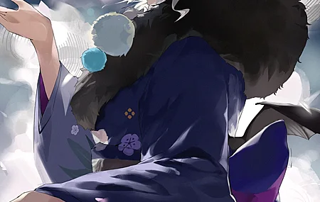 动漫 花瓣 女孩 手机壁纸 4K壁纸
