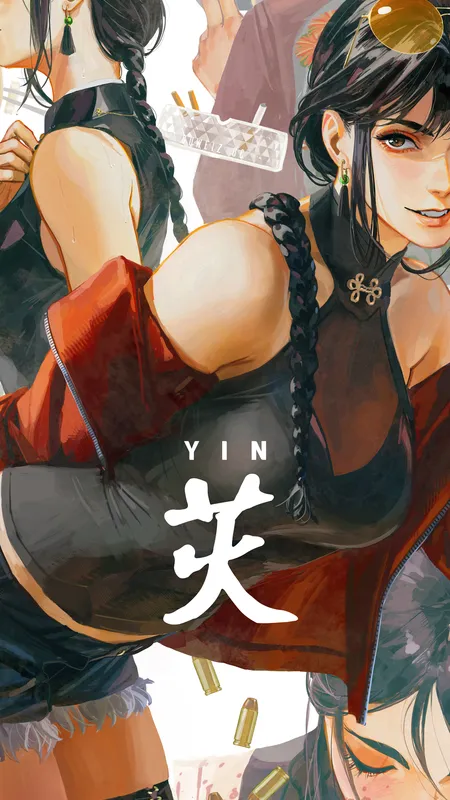 女性 虚构角色 原创角色 古伟兹 插图 绘画 手机壁纸 4K壁纸