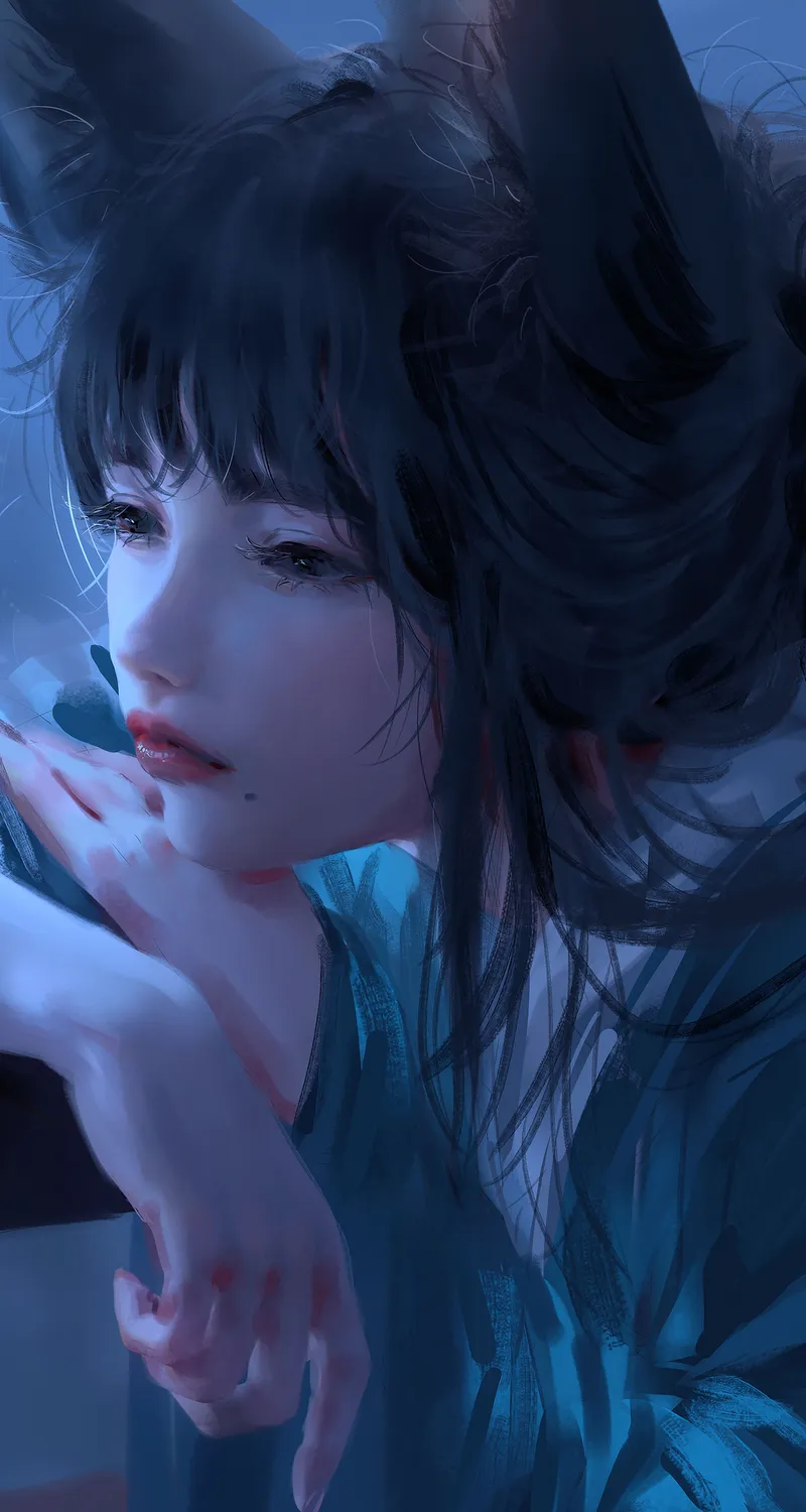 女人 奇幻女孩 插图 艺术作品 手机壁纸 4K壁纸