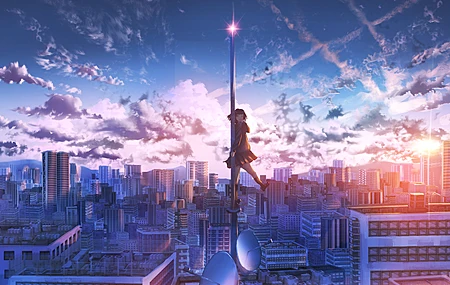 动漫 风景 插图 4K壁纸