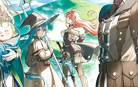 动漫 小说 漫画 魔术师 鲁迪 动漫男孩  魔术师 西尔菲特 手机壁纸 4K壁纸