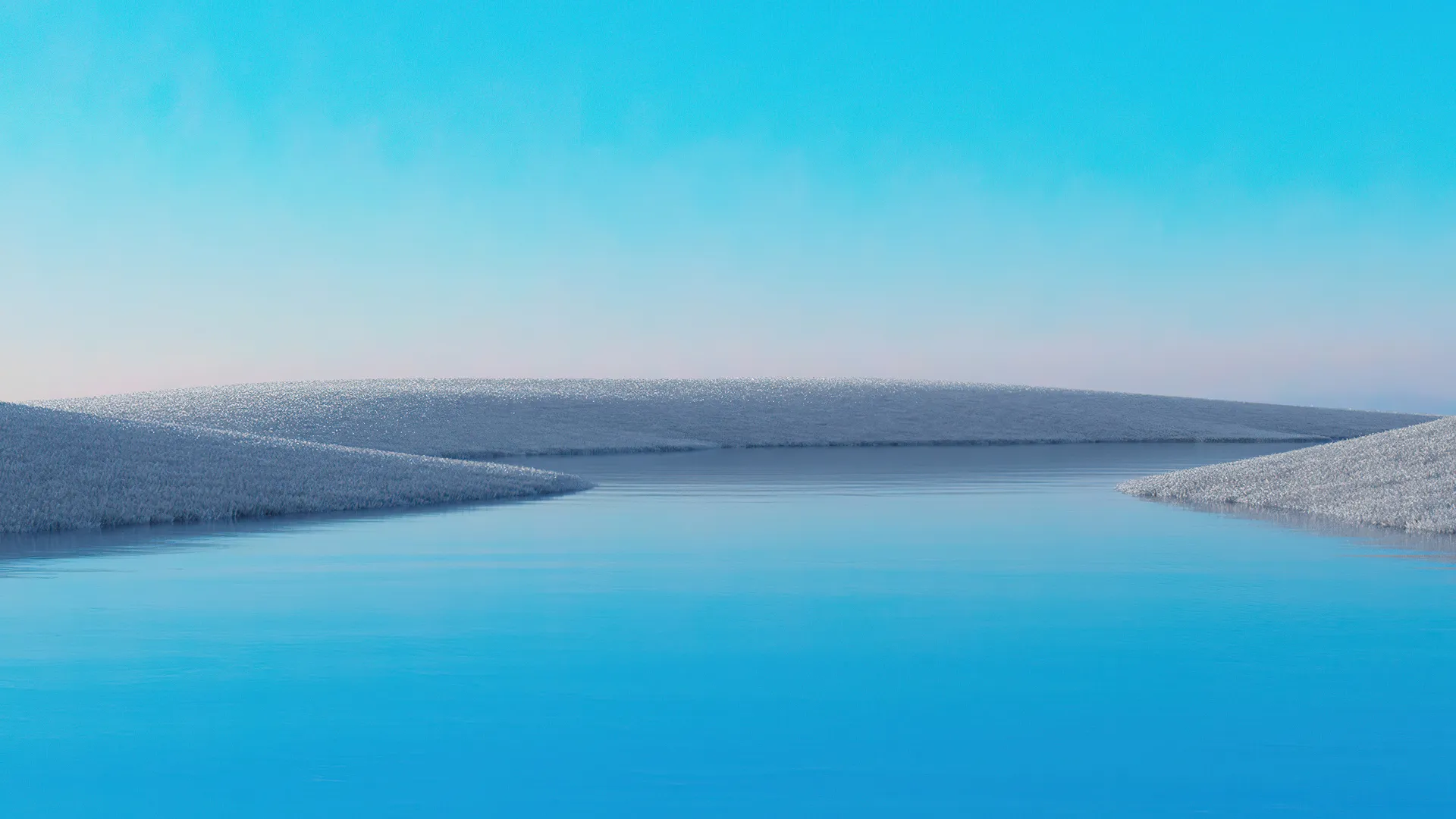  湖 水 简单背景 4K壁纸