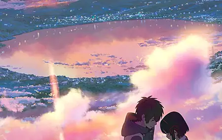 风景 动漫男孩 动漫女孩 你的名字 手机壁纸 8K壁纸