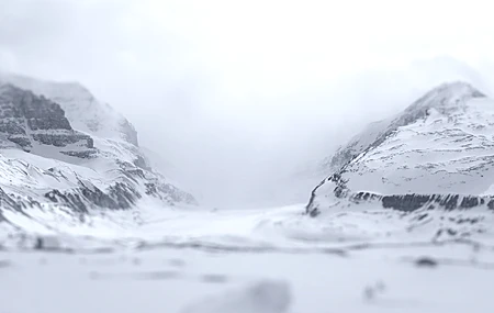 山 自然 雪 雪山 4K壁纸