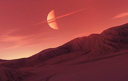 行星 风景 数字艺术 4K壁纸